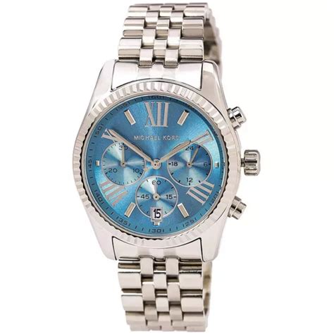 reloj michael kors azul|michael kors watches unisex.